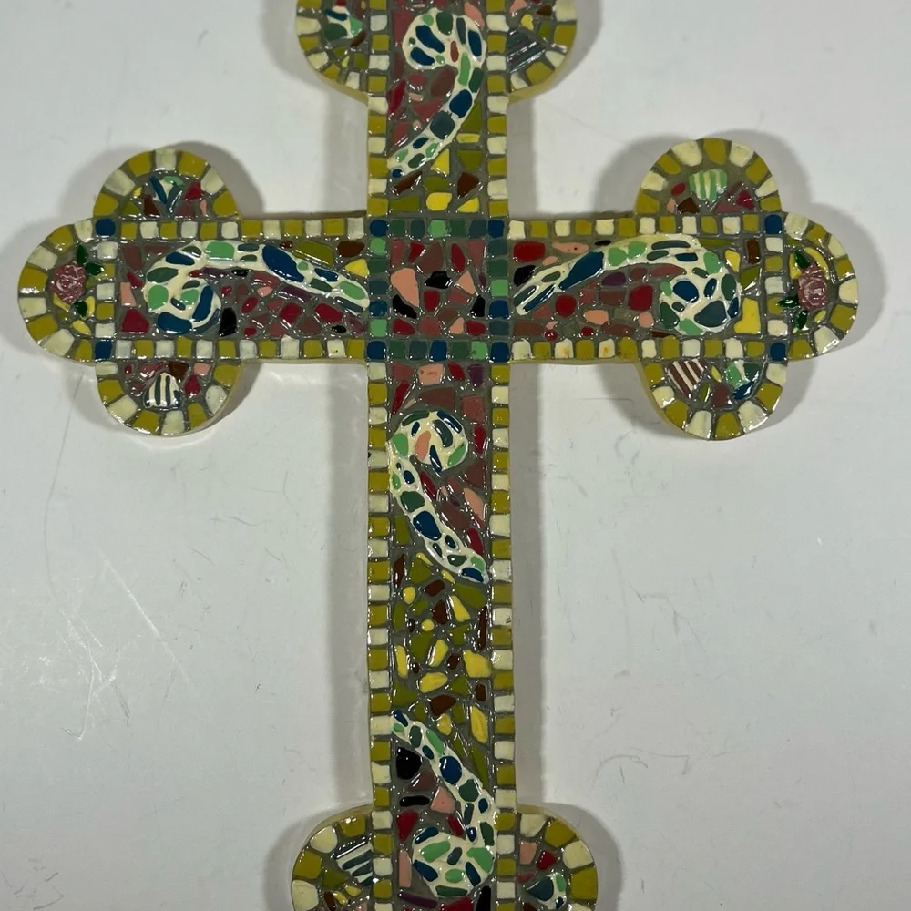 Mosaic tile Celtic Cross - Picture 7 of 14